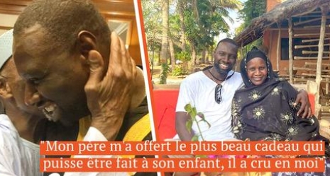 Omar Sy a gagné des millions de dollars au cours de sa carrière   Il a rendu visite à ses parents qui vivent toujours au Sénégal